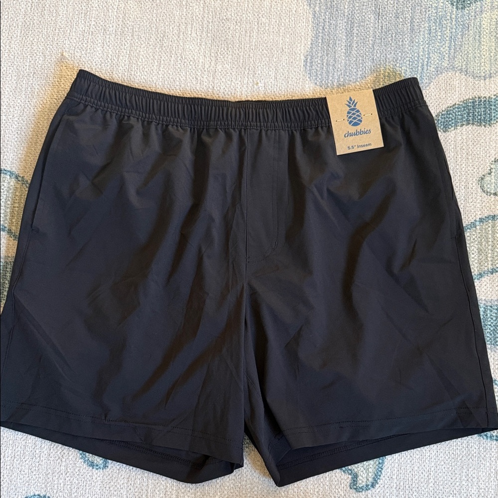Chubbies Classic Black Swim Shorts